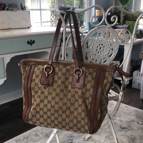 GUCCI GG Canvas Tote - Picture 16 of 17
